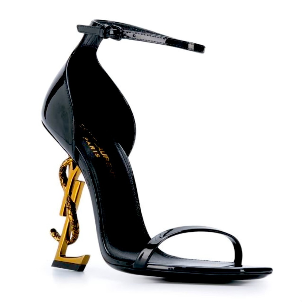 YSL Opyum Ankle Strap Sandals